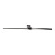 HellermannTyton Befestigungsbinder Edgeclip T50ROSEC5A-MC5-BK-D1