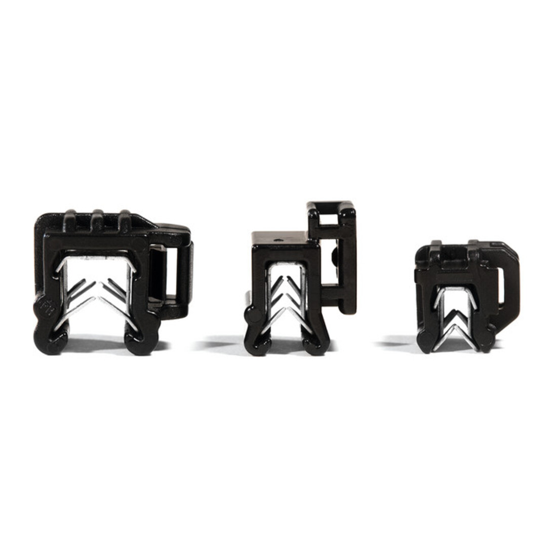 HellermannTyton Befestigungsbinder Edgeclip T50ROSEC5A-MC5-BK-D1