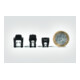 HellermannTyton Befestigungsbinder schwarz Q50REC4A-5