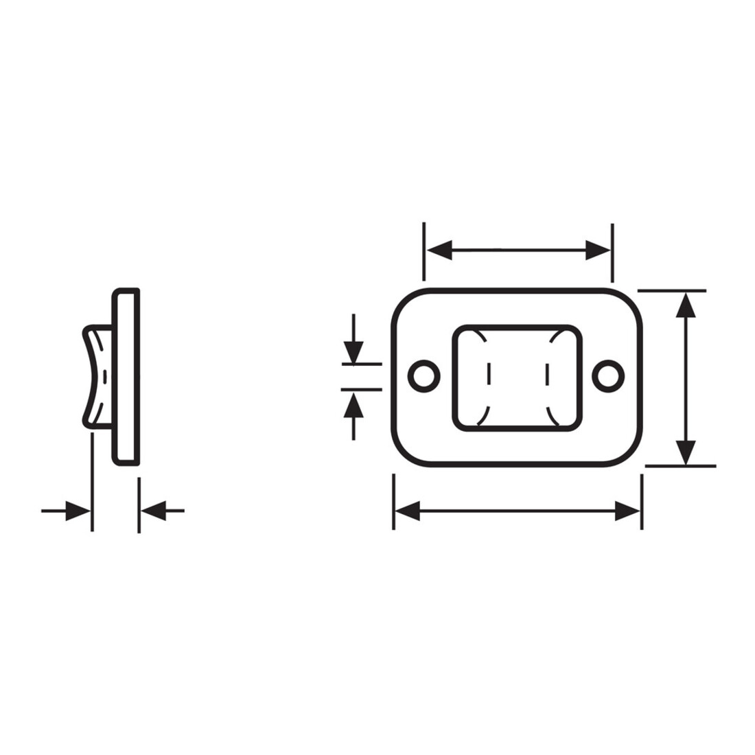 HellermannTyton Befestigungssockel TY3G1S-N66-NA