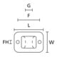 HellermannTyton Befestigungssockel TY8G1S-N66-NA
