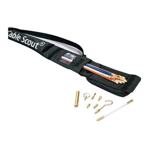 HellermannTyton Cable Scout Luxus Set 2x4/6x5/2x6x1000mm CS-SD