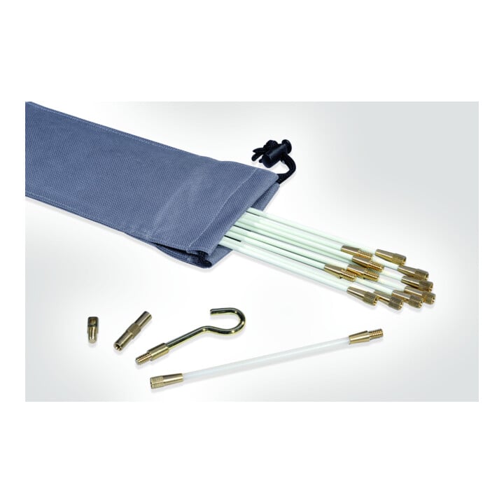 HellermannTyton Cable Scout Set de base 10x4x1000mm blanc CS-SB
