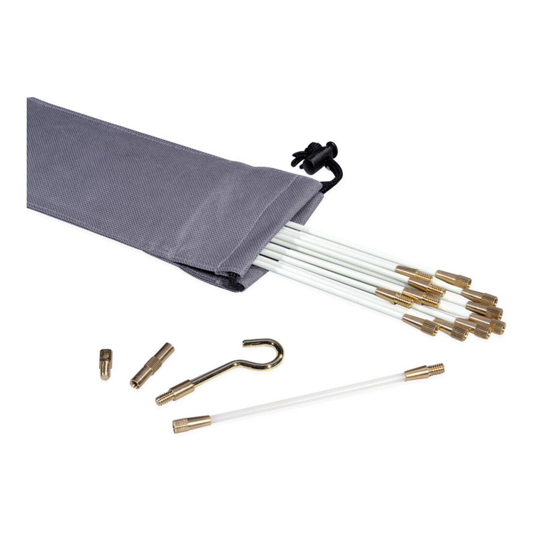 HellermannTyton Cable Scout Set de base 10x4x1000mm blanc CS-SB
