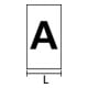 HellermannTyton Clip de marquage WIC1-2-PA-YE-T1