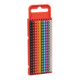 HellermannTyton Clip de marquage WIC1-3-PA-YE-T1