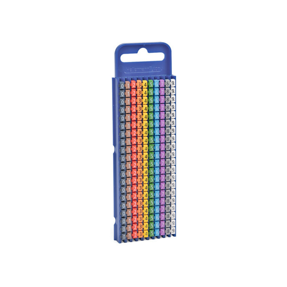 HellermannTyton Clip de marquage WIC2-0-9-PA-YE-T1