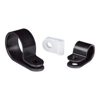 HellermannTyton Collier de fixation H5P-PA66-NA