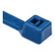 HellermannTyton Colliers de câble 4,6x200 bleu T50R-ETFE-BU