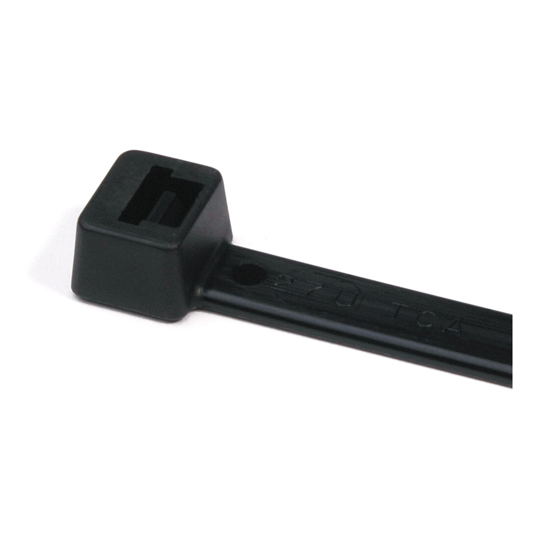 HellermannTyton Colliers de câble 4,7x390 noir T80L-N66-BK-C1