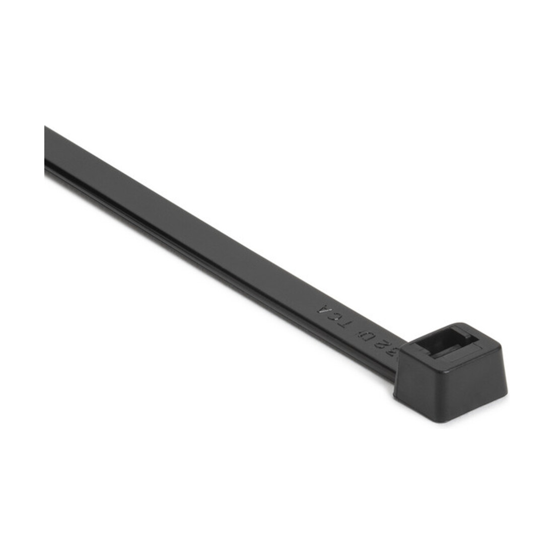 HellermannTyton Colliers de câble 4,7x390 noir T80L-N66-BK-C1