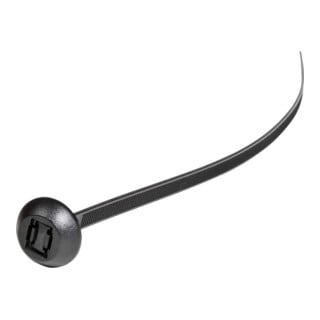 HellermannTyton Colliers de fixation 7,6x375 noir BHT375-HS-BK-G1