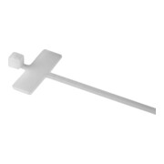 HellermannTyton Colliers de marquage naturel IT18R-PA66-NA-C1-1
