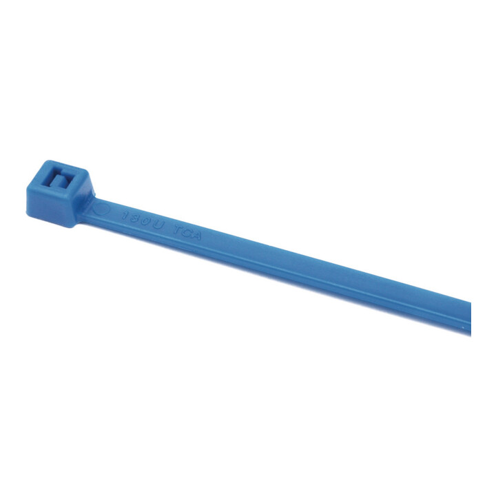 HellermannTyton Colliers de serrage 387x7,4mm, bleu T120R-E/TFE-BU