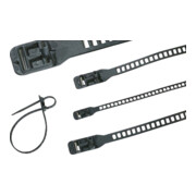 HellermannTyton Colliers de serrage 7,0x180 noir SRT1807-TPU-BK-1
