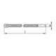 HellermannTyton Colliers de serrage C1 T18R-W-BK#111-01960