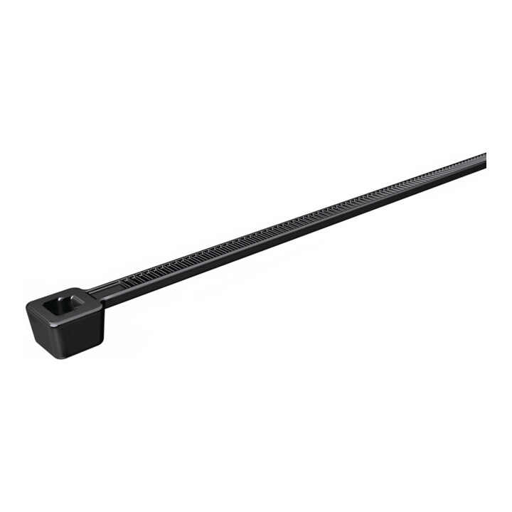 HellermannTyton Colliers de serrage C1 T18R-W-BK#111-01960