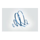 HellermannTyton Colliers de serrage détectables bleu MCT50L