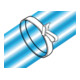 HellermannTyton Colliers de serrage réutilisables Speedy Tie ThekenBox SPEEDYTIE-HIRS-BK-V1