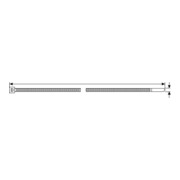 HellermannTyton Colliers de serrage UB200B-N-1