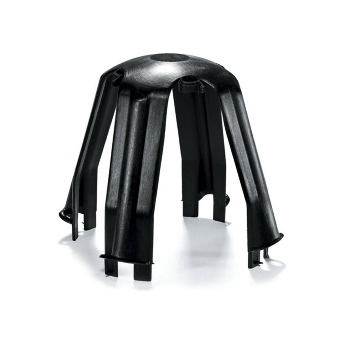 HellermannTyton Deckenabstandhalter sw, PA66GF15 BK 10 SpotClip-I 148-00076