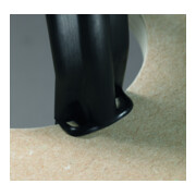 HellermannTyton Deckenabstandhalter sw, PA66GF15 BK 10 SpotClip-I 148-00076-4