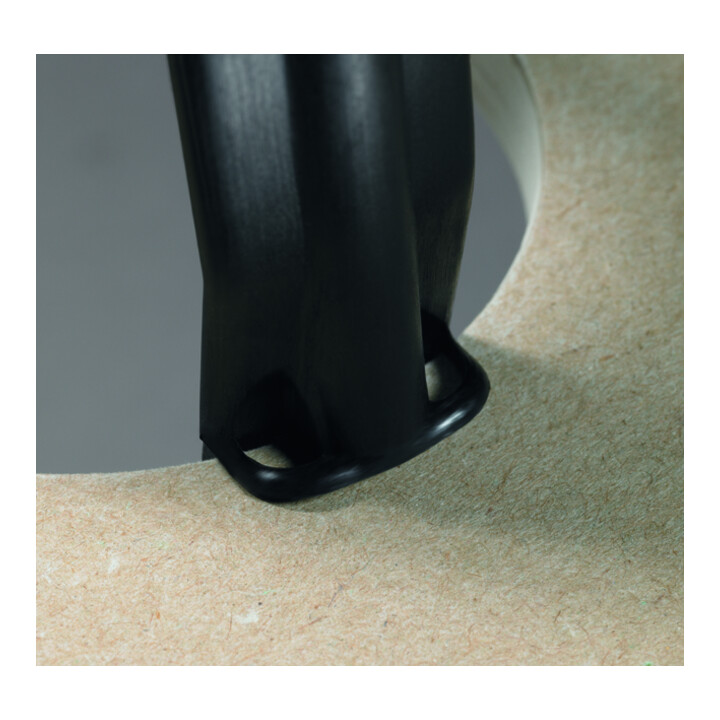HellermannTyton Deckenabstandhalter sw, PA66GF15 BK 10 SpotClip-I 148-00076