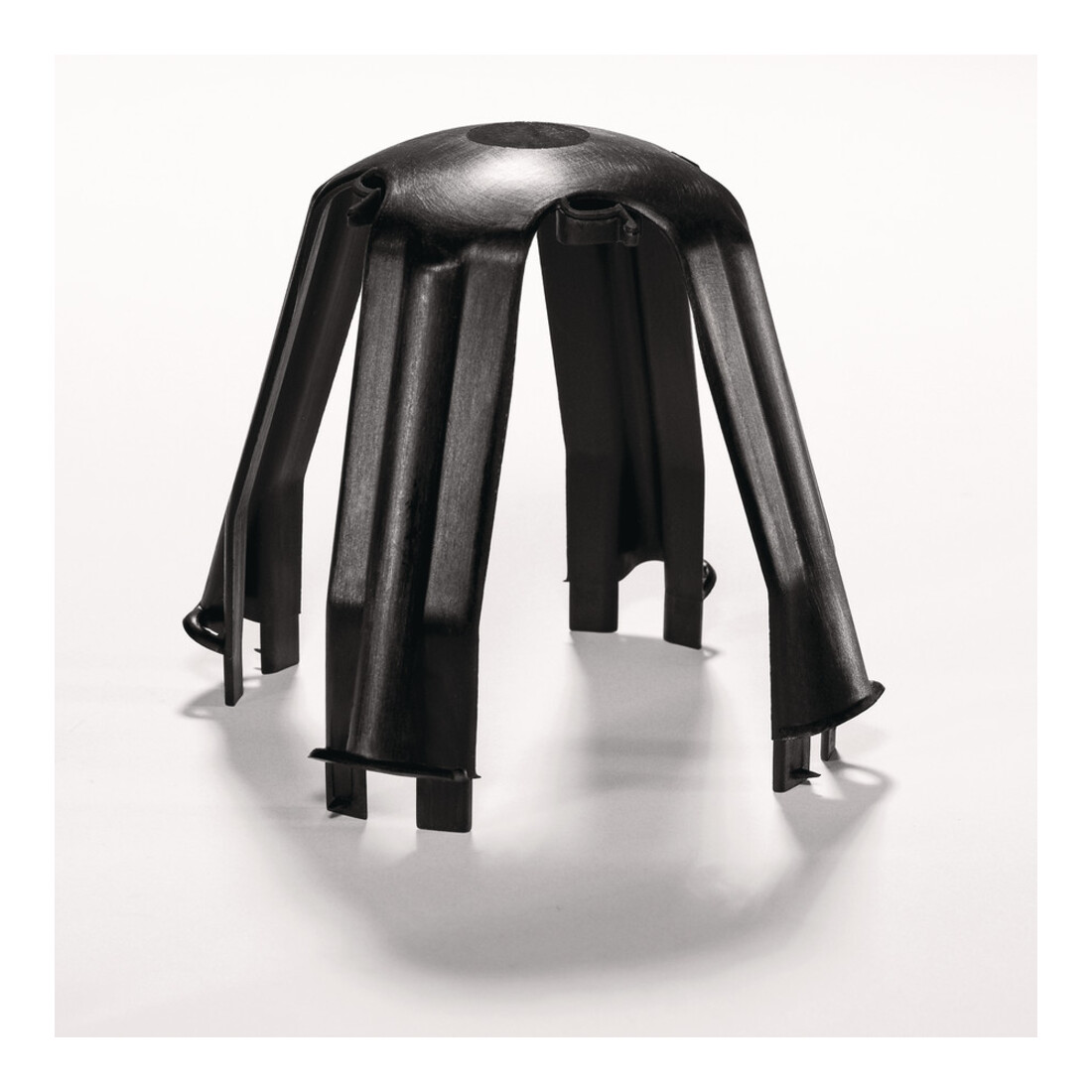 HellermannTyton Deckenabstandhalter sw, PA66GF15 BK 10 SpotClip-I 148-00076