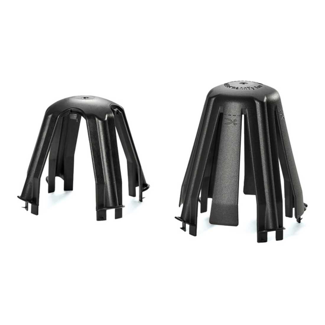 HellermannTyton Deckenabstandhalter sw, PA66GF15 BK 10 SpotClip-I 148-00076