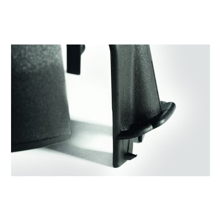 HellermannTyton Deckenabstandhalter sw, PA66GF15 BK 10 SpotClipII 148-00098
