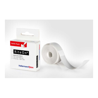 HellermannTyton Etiketten 12,7x50,8mm Pack a 150St RO202REF-1401-WH