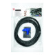 HellermannTyton Gaine spiralée + outil noir HWPP25L2 BK+WZ (2 m)
