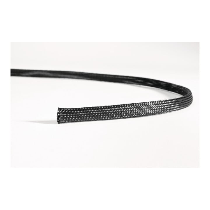 HellermannTyton Gaine tressée polyester HEGP15-PET-BK-C4