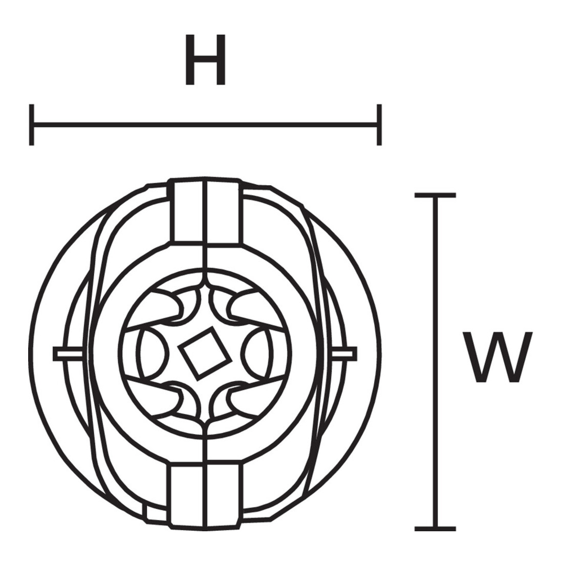 HellermannTyton Gel-Kabelgarnitur V32.5 I2 PA66V0BK10 Relilight, 435-01651
