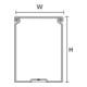 HellermannTyton Goulotte de câblage HTWD-PW-40X100