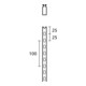 HellermannTyton Goulotte de câblage HTWD-PW-40X100