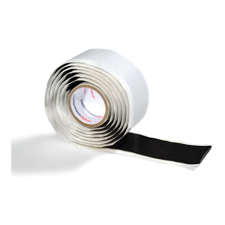 HellermannTyton Isolierband HelaTape Power 650BK 38 x 1,5mm selbstverschweißend