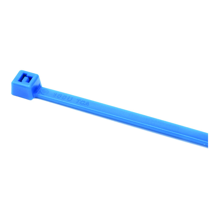 HellermannTyton Kabelbinder 387x7,4mm, blau T120R-E/TFE-BU