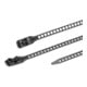 HellermannTyton Kabelbinder 7,0x180 schwarz SRT1807-TPU-BK