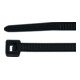 Hellermanntyton Kabelbinderset T-Tie, zwart, 100-dlg., breedte: 3,5 mm-1