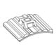 HellermannTyton Klebesockel flexibel 28x28mm schwarz FMB4APTIPA66HSBK(10)