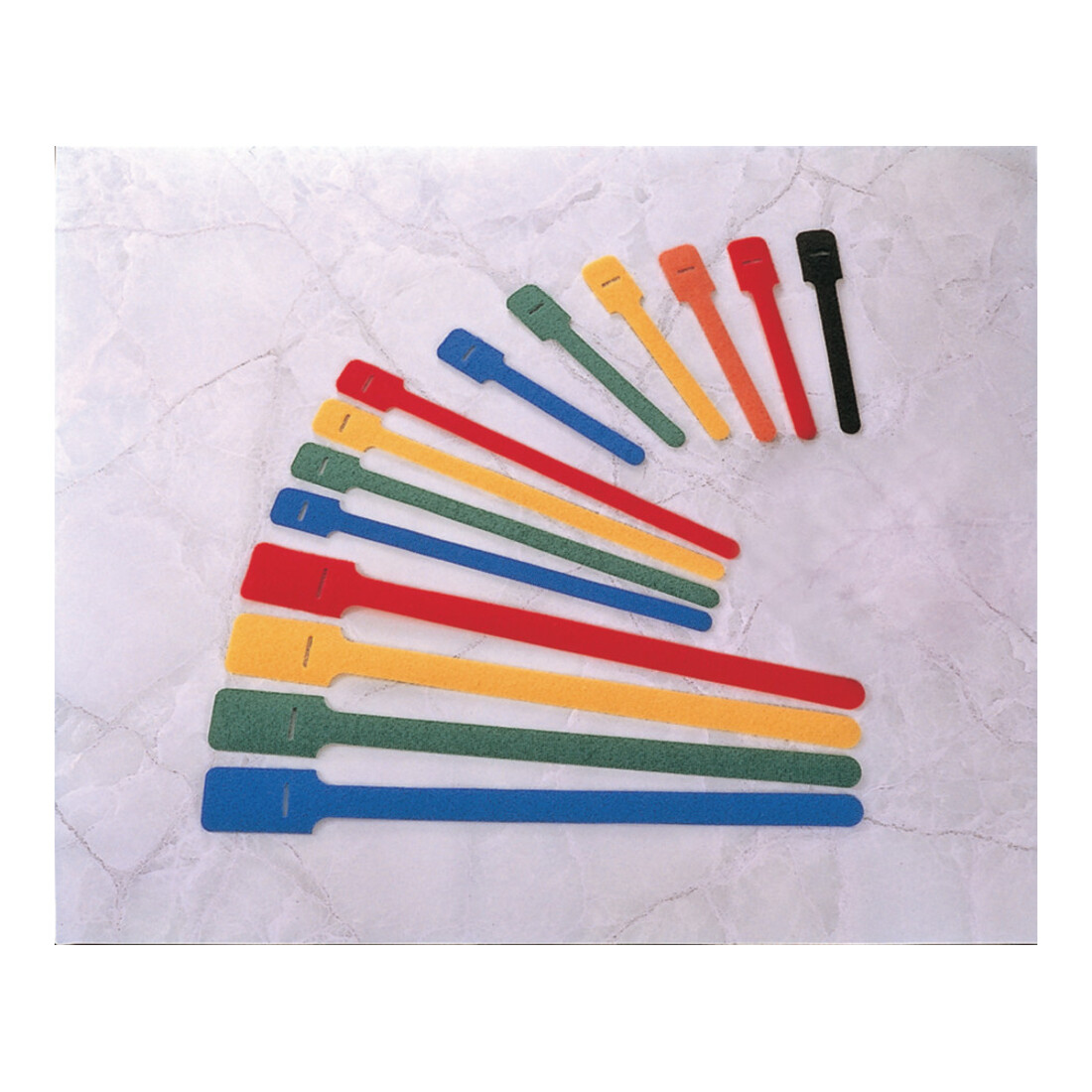 HELLERMANNTYTON Klettbinder TEXTIE-Set, 10-teilig, Typ: BL