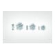 HellermannTyton Manchon de connexion 5x1,5 à 5x16 i-2 Prem.PUR33-GN-SF