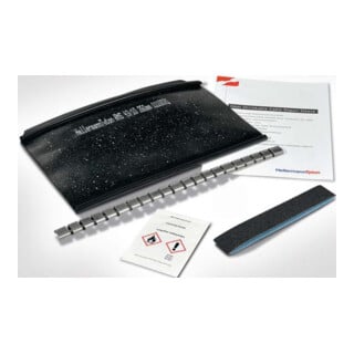 HellermannTyton Manchon de réparation noir RMS 43-10 500
