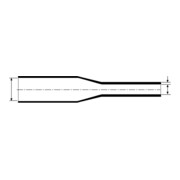HellermannTyton Manchon thermorétractable épais, 1 m TREDUX HA47-33/8-3