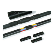HellermannTyton Manchon thermorétractable LVK-5x1.5-6 PO-X BK1-3