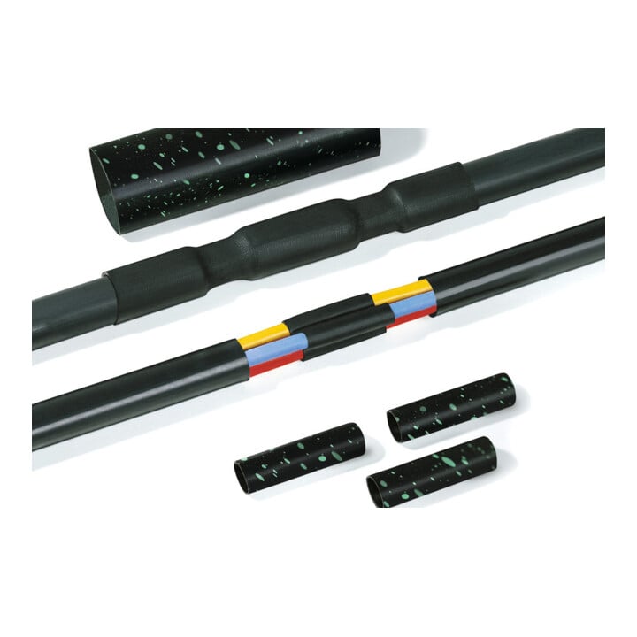 HellermannTyton Manchon thermorétractable LVK-5x1.5-6 PO-X BK1