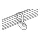 HellermannTyton Œillets de fixation CL8-N66-NA