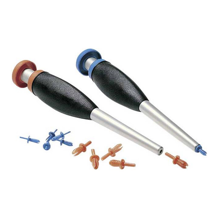 HellermannTyton Outil de rivetage bleu HTWD-RT4