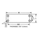 HellermannTyton Plaque de marquage IMP3,5-N66-NA-C1